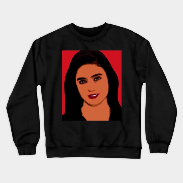 jennifer connelly Crewneck Sweatshirt by oryan80